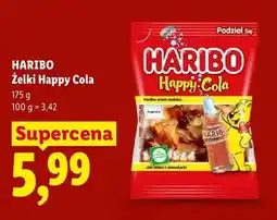 Lidl Żelki Happy Cola Haribo oferta
