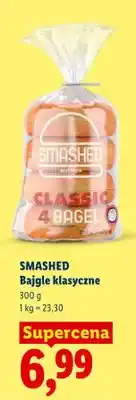 Lidl Bajgle klasyczne Smashed oferta