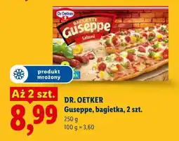 Lidl Bagietka Guseppe salami Dr. Oetker mrożona oferta
