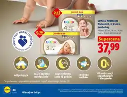 Lidl Pieluszki 3,4, 5 lub 6, jumbo bag oferta