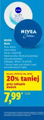 Lidl Krem, różne rodzaje oferta