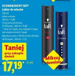 Lidl Lakier do włosów, 250ml, różne rodzaje oferta