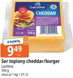 E.Leclerc Ser topiony cheddar/burger Lactima oferta