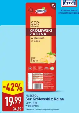 ALDI MLEKPOL Ser Królewski z Kolna oferta