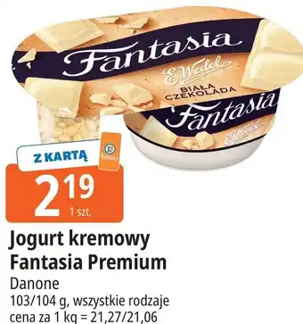 E.Leclerc Jogurt kremowy Fantasia Premium Danone oferta