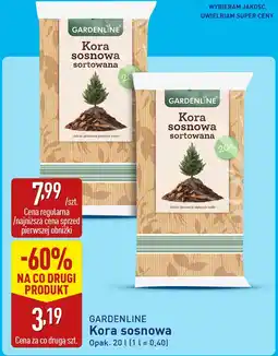 ALDI Kora sosnowa GARDENLINE oferta