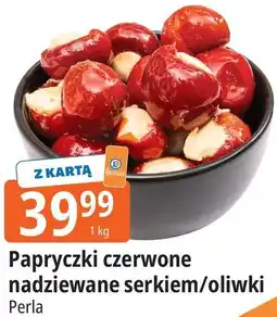 E.Leclerc Papryczki czerwone nadziewane serkiem/oliwki Perla oferta