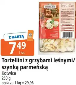 E.Leclerc Tortellini z grzybami leśnymi/szynką parmeńską Kotwica oferta