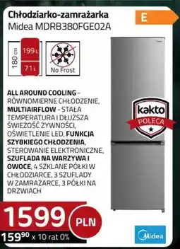 Kakto Midea Chłodziarko-zamrażarka oferta