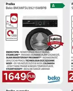 Kakto Pralka Beko BM3WFSU39215WBPB oferta