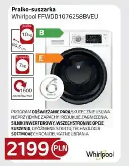 Kakto Whirlpool Pralko-suszarka FFWDD1076258BVEU oferta