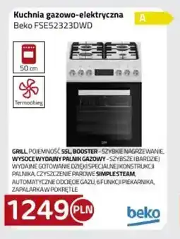Kakto Kuchnia gazowo-elektryczna Beko FSE5232DWD oferta
