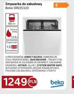 Kakto Beko Zmywarka DIN35320 oferta