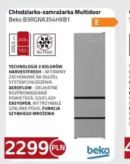 Kakto Beko Chłodziarko-zamrażarka Multidoor B3RGNA354HXB1 oferta