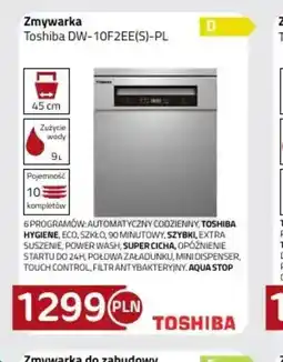 Kakto Toshiba Zmywarka DW-10F2EE(S)-PL oferta