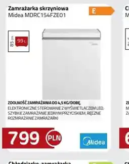 Kakto Midea Zamrażarka skrzyniowa MDRC154FZE01 oferta