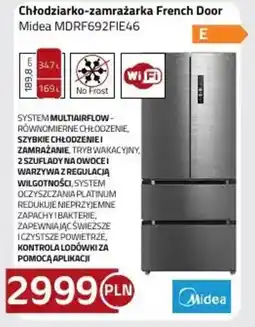Kakto Midea Chłodziarko-zamrażarka French Door oferta