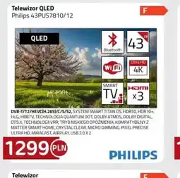 Kakto Philips Telewizor QLED 43PUS7810/12 oferta