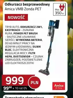 Kakto Amica Odkurzacz bezprzewodowy VMB Zonda PET oferta