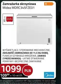 Kakto Zamrażarka skrzyniowa Midea MDRC345FZE01 oferta