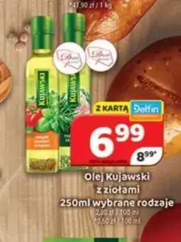 Delfin Kujawski Olej z ziołami oferta