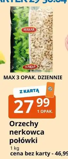 E.Leclerc Orzechy nerkowca połówki Makar oferta