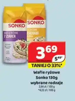 Delfin Wafle ryżowe Sonko oferta