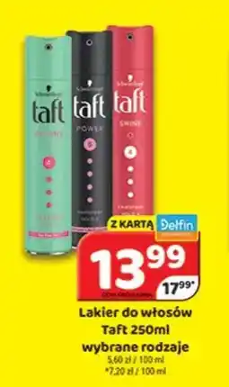 Delfin Lakier do włosów Taft oferta