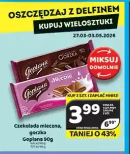 Delfin Goplana Czekolada oferta