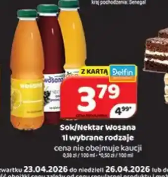 Delfin Sok/Nektar Wosana oferta