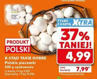 Polskie pieczarki K-Stąd Takie Dobre