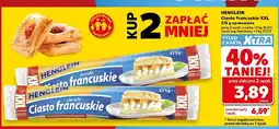 Kaufland Ciasto francuskie XXL Henglein oferta
