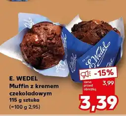 Kaufland Muffin z kremem czekoladowym E.Wedel oferta