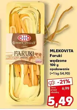 Kaufland Faruki wędzone Mlekovita oferta