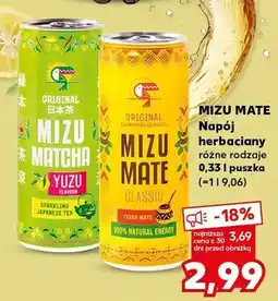 Kaufland Napój herbaciany Mizu Matcha Yuzu Sparkling Japanese Tea oferta