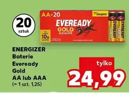 Kaufland Baterie Eveready Gold AAA Energizer oferta