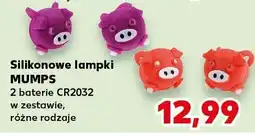 Kaufland Silikonowe lampki Mumps 2 baterie CR2032 oferta