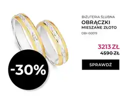 Briju Obrączki ślubne mieszane złoto oferta