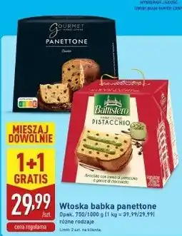 ALDI Babka panettone pistacchio oferta
