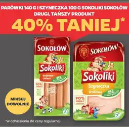 Netto Sokołów Parówki i Szynka Sokoliki oferta