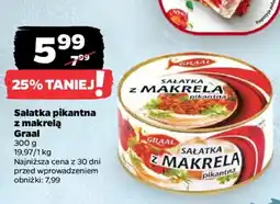 Netto Sałatka pikantna z makrelą Graal oferta