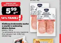 Netto Mistrz Rohus kiełbasa krakowska oferta