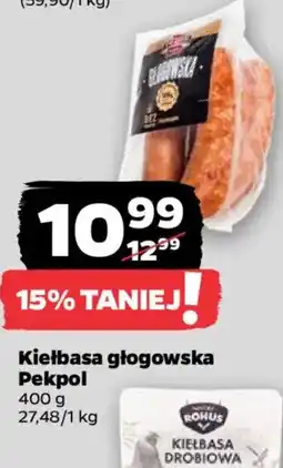 Netto Kiełbasa głogowska Pekpol oferta