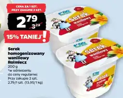 Netto Serek homogenizowany waniliowy Rolmlecz oferta