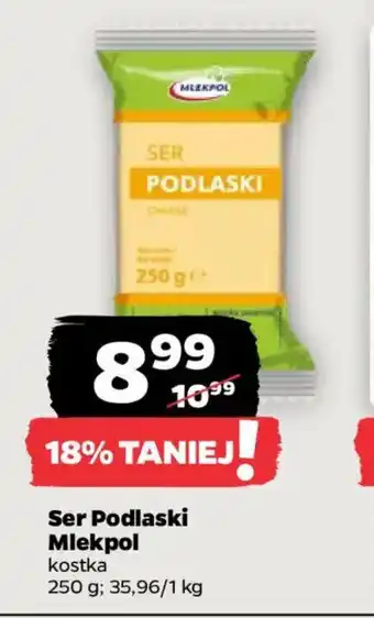 Netto Ser Podlaski Mlekpol oferta