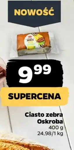 Netto Ciasto zebra Oskroba oferta