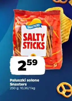 Netto Paluszki solone Snaxters oferta