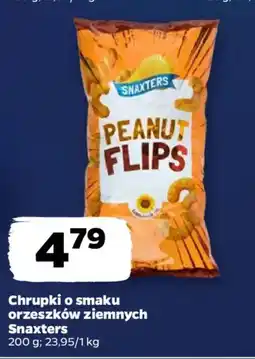 Netto Chrupki Snaxters Peanut Flips oferta