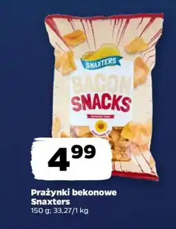 Netto Prażynki bekonowe Snaxters oferta