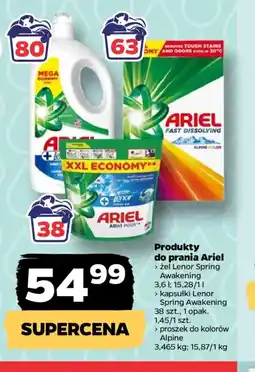 Netto Ariel produkty do prania oferta